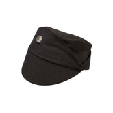 Imperial Officer Black Uniform Cap Hat Cosplay Accessories Props Halloween Carnival